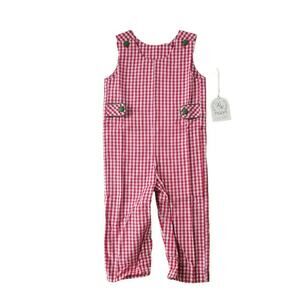 Darling Mae By Ricrac & Ruffles Christmas Blessings Romper